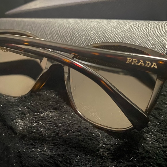 COPY - Prada Polarized Sunglasses Havana PR 01OS - Picture 3 of 8